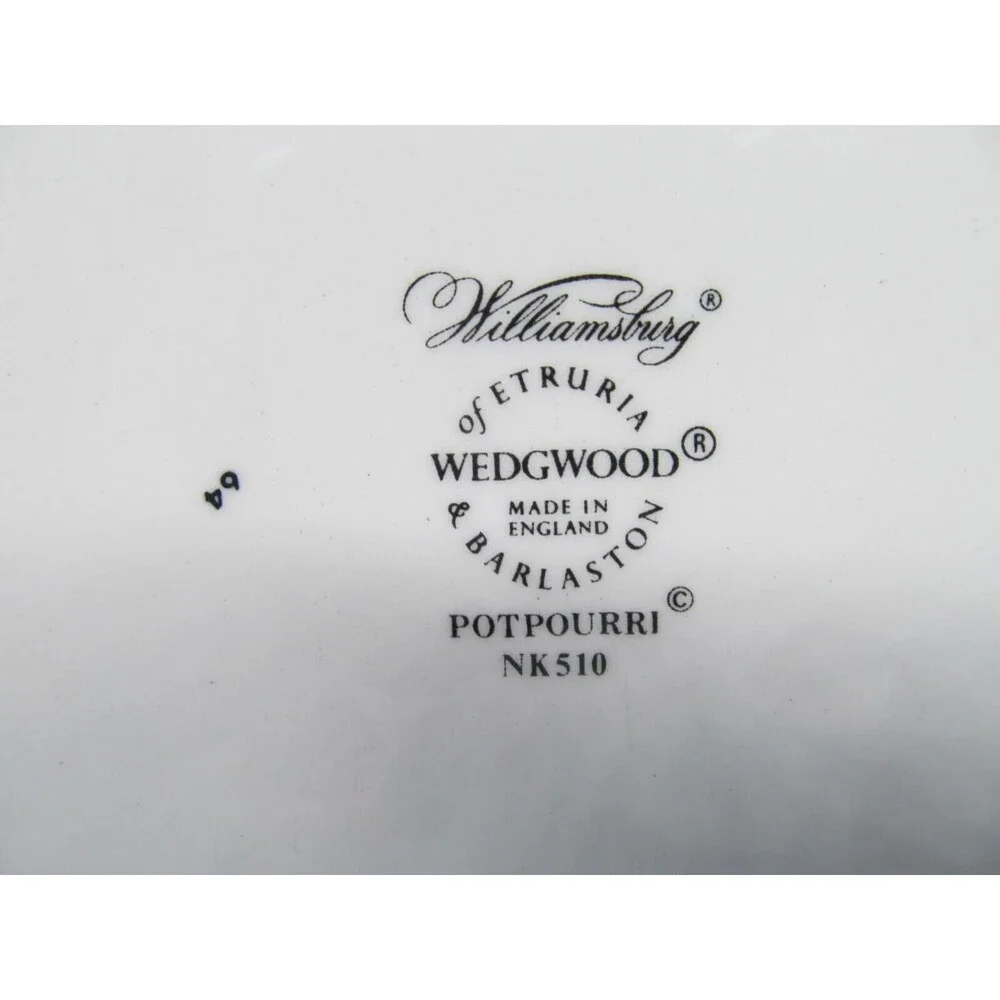 Wedgwood Etruria And Barlaston Potpourri Set Of 3 Vintage 8 1/4